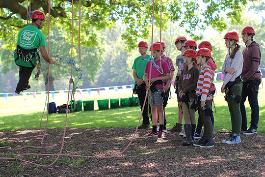 Goodleaf Tree Climbing - Isle of Wight - Educational School Trips