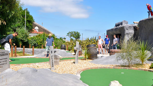 Pirate Cove Mini Golf, Shanklin - Isle of Wight - Educational School Trips
