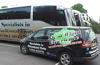 Coach and Van - Isle of Wight - Educational School Trips